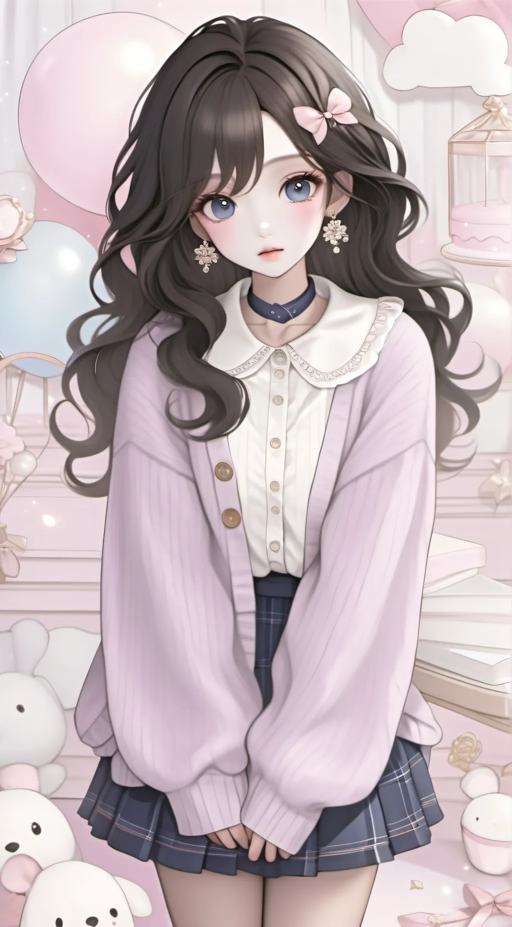 ai character: Yorokobi background