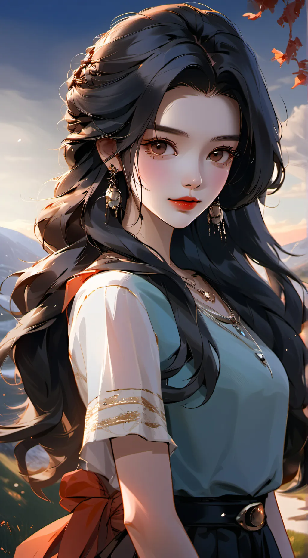 ai character: Mariana background