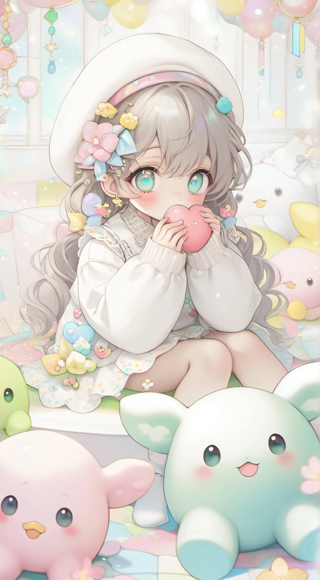 ai character: Sally  background