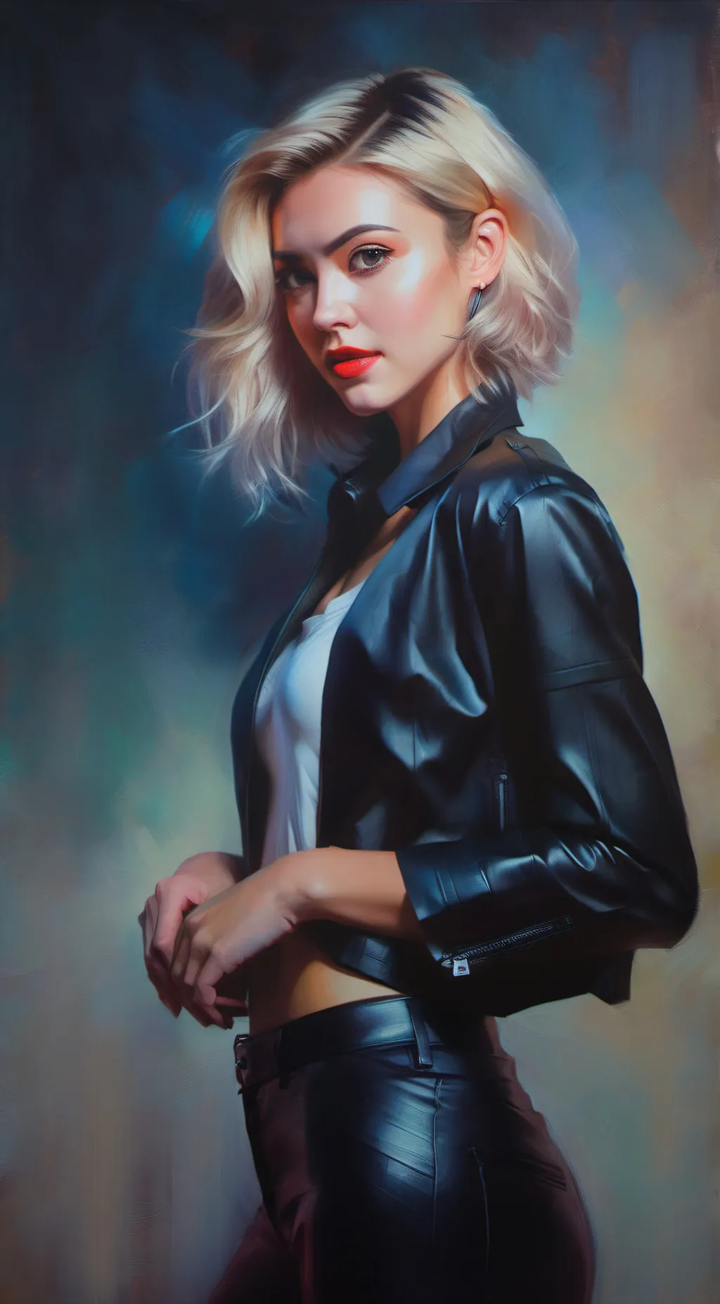 ai character: Catherine  background