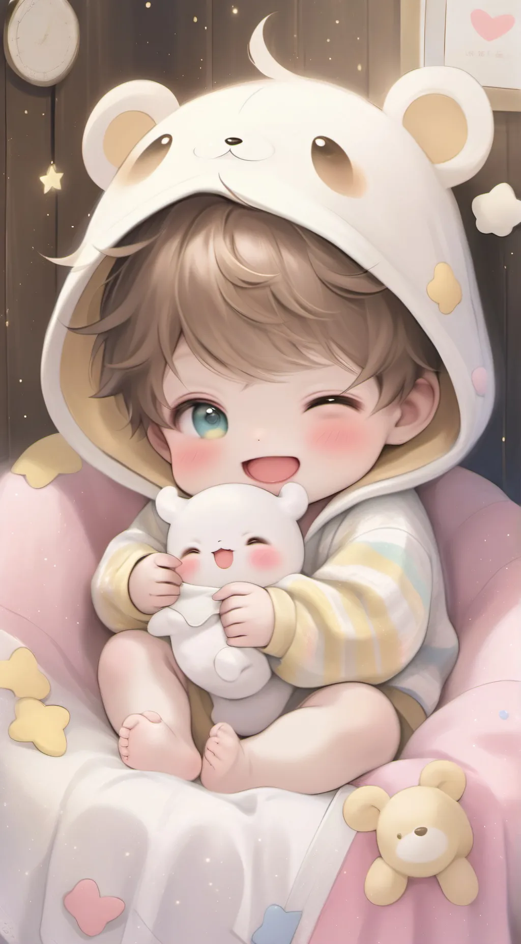 ai character: baby alexander background