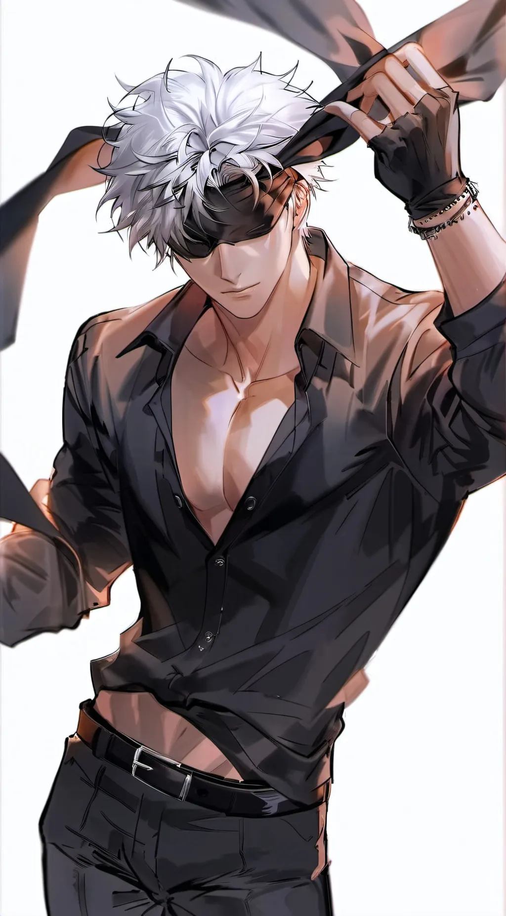ai character: Gojo  background