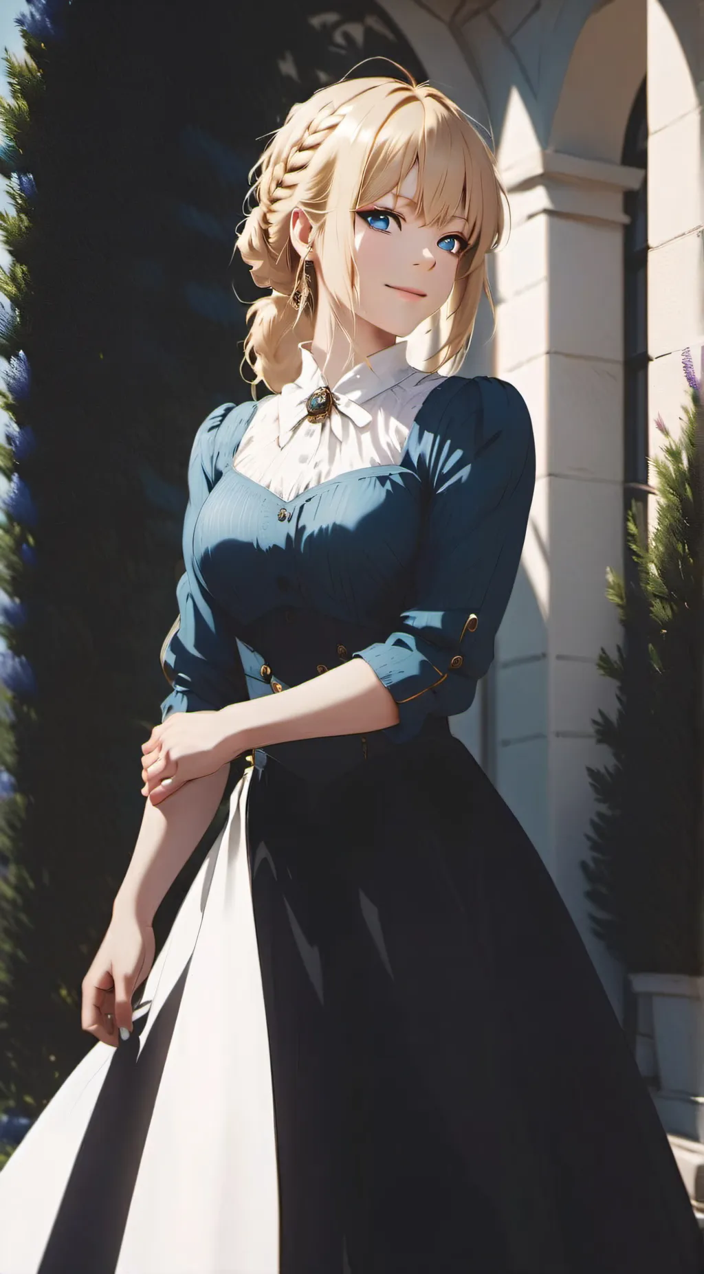ai character: Darkness background