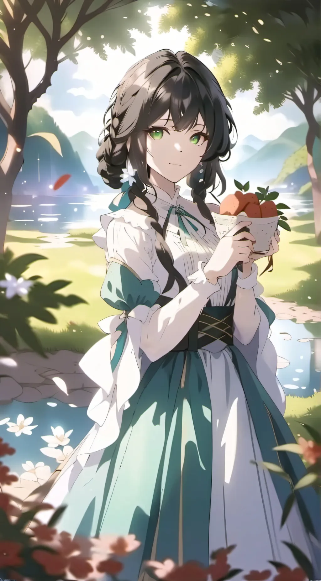 ai character: Kim  background