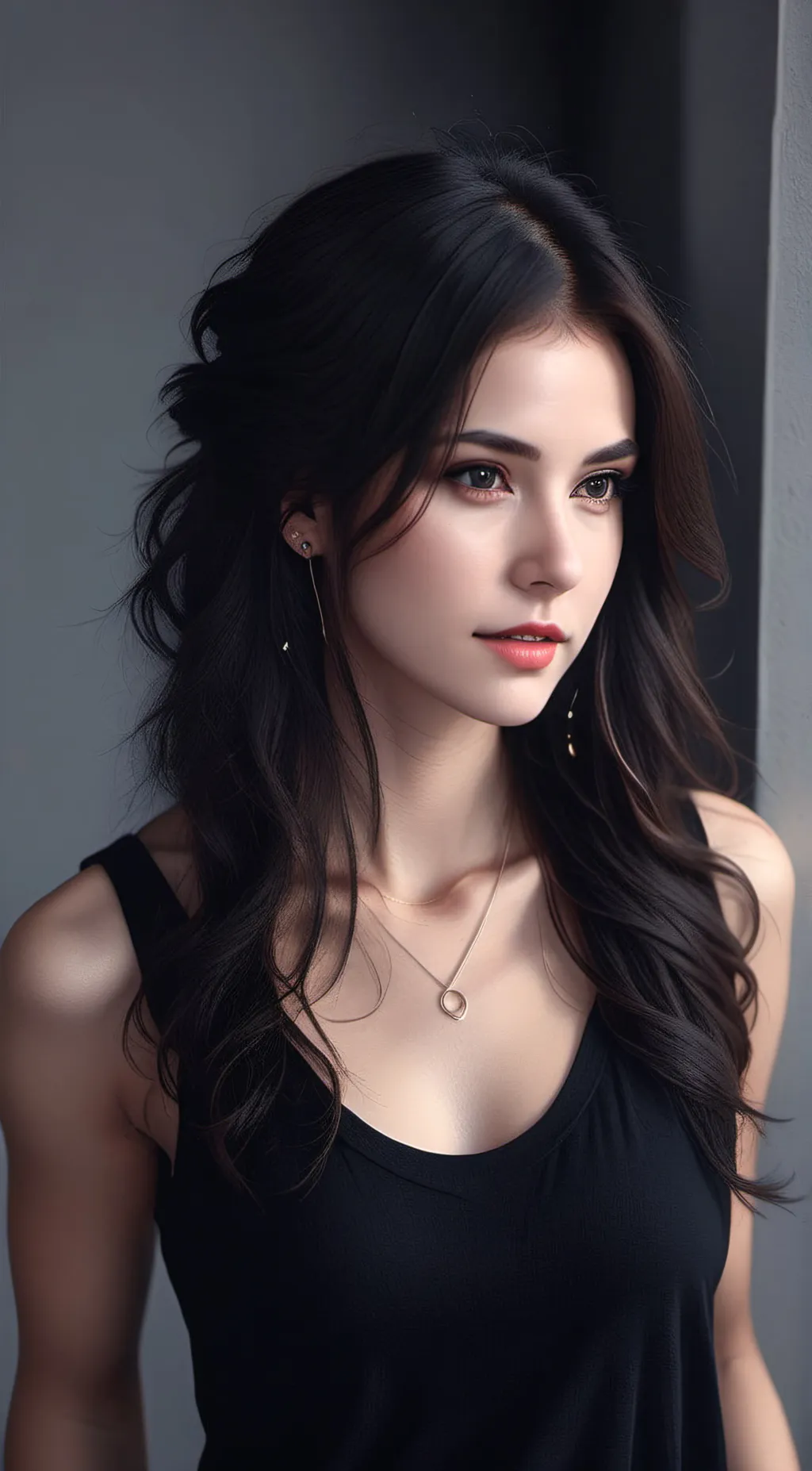 ai character: Sandy background