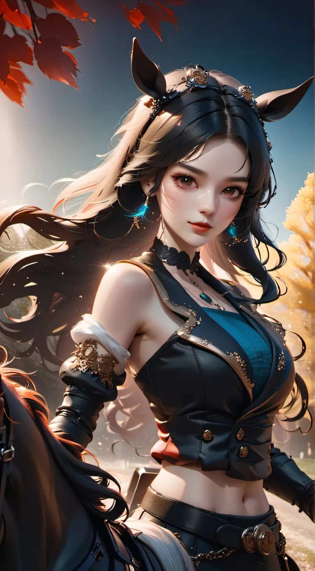 ai character: Mandie background
