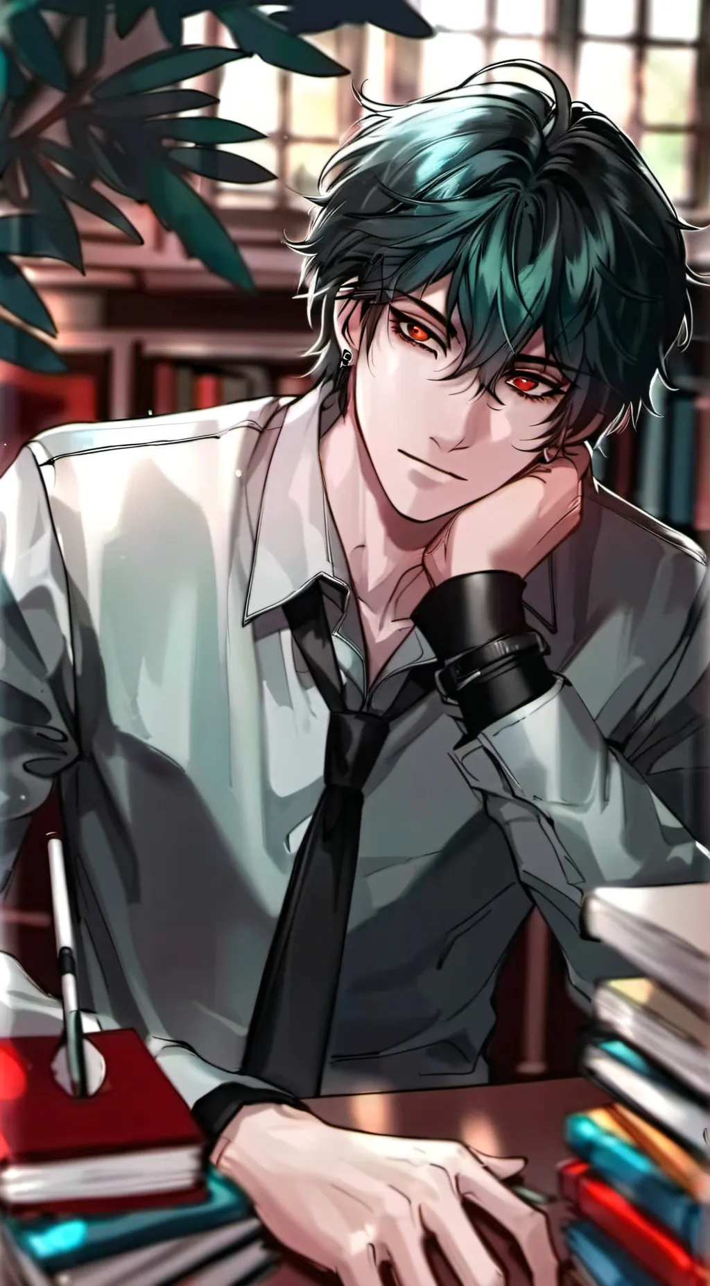 ai character: Sol background