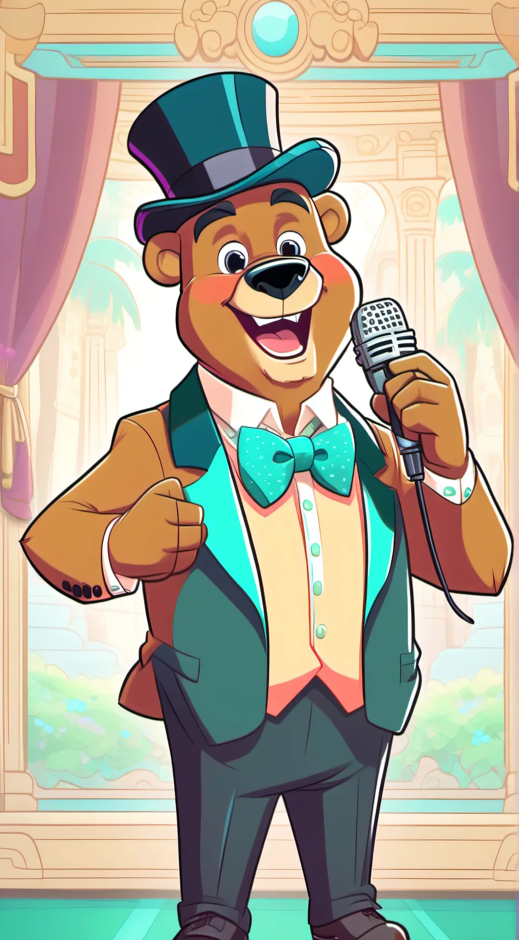 ai character: freddy background