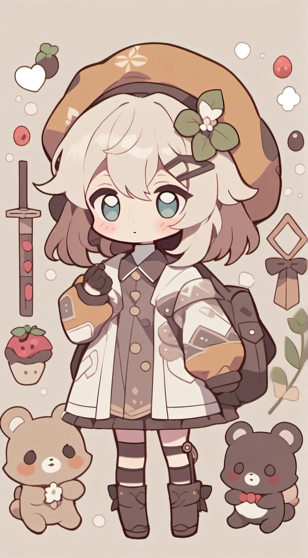 ai character: bella background