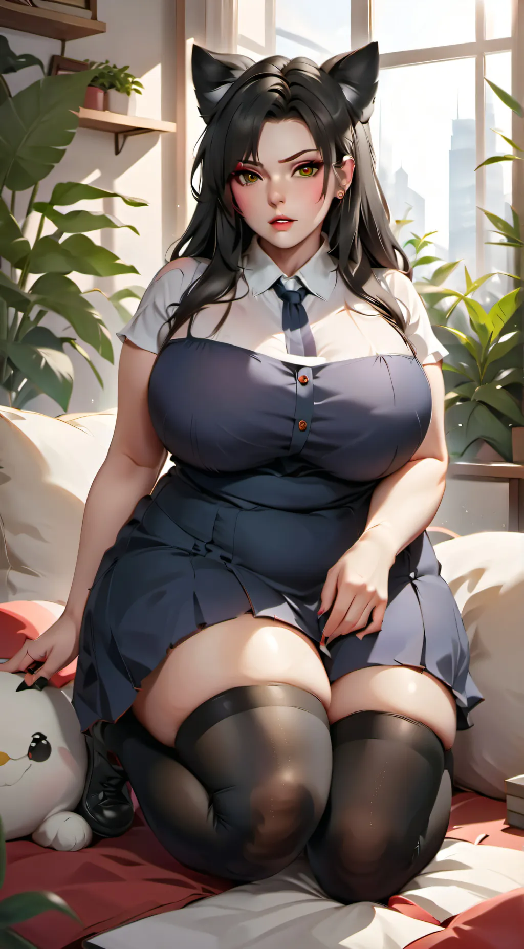 ai character: Ashley background
