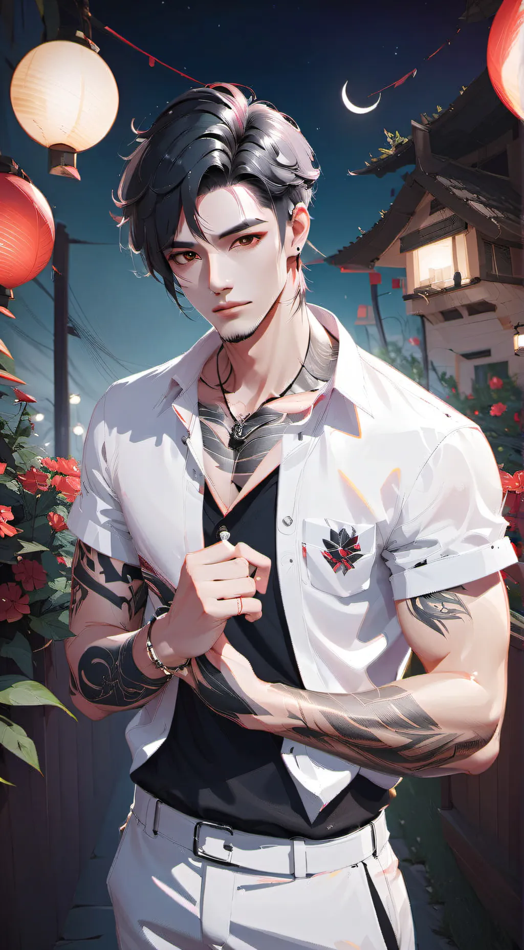 ai character: Miles background