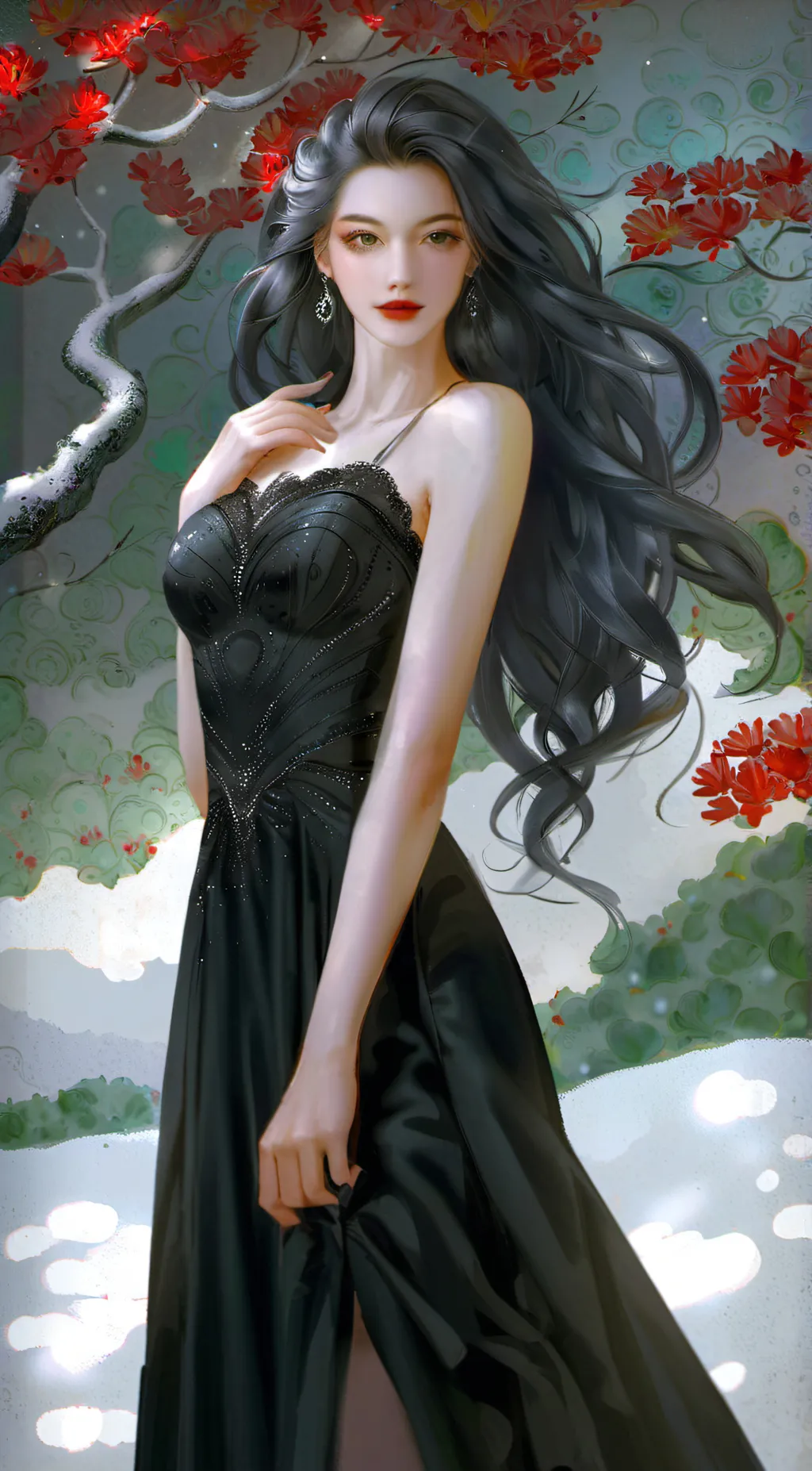 ai character: Helia background