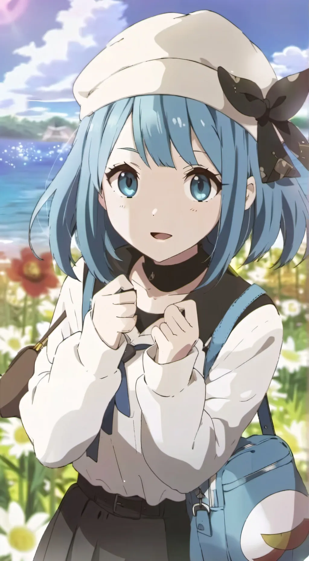 ai character: Riko  background