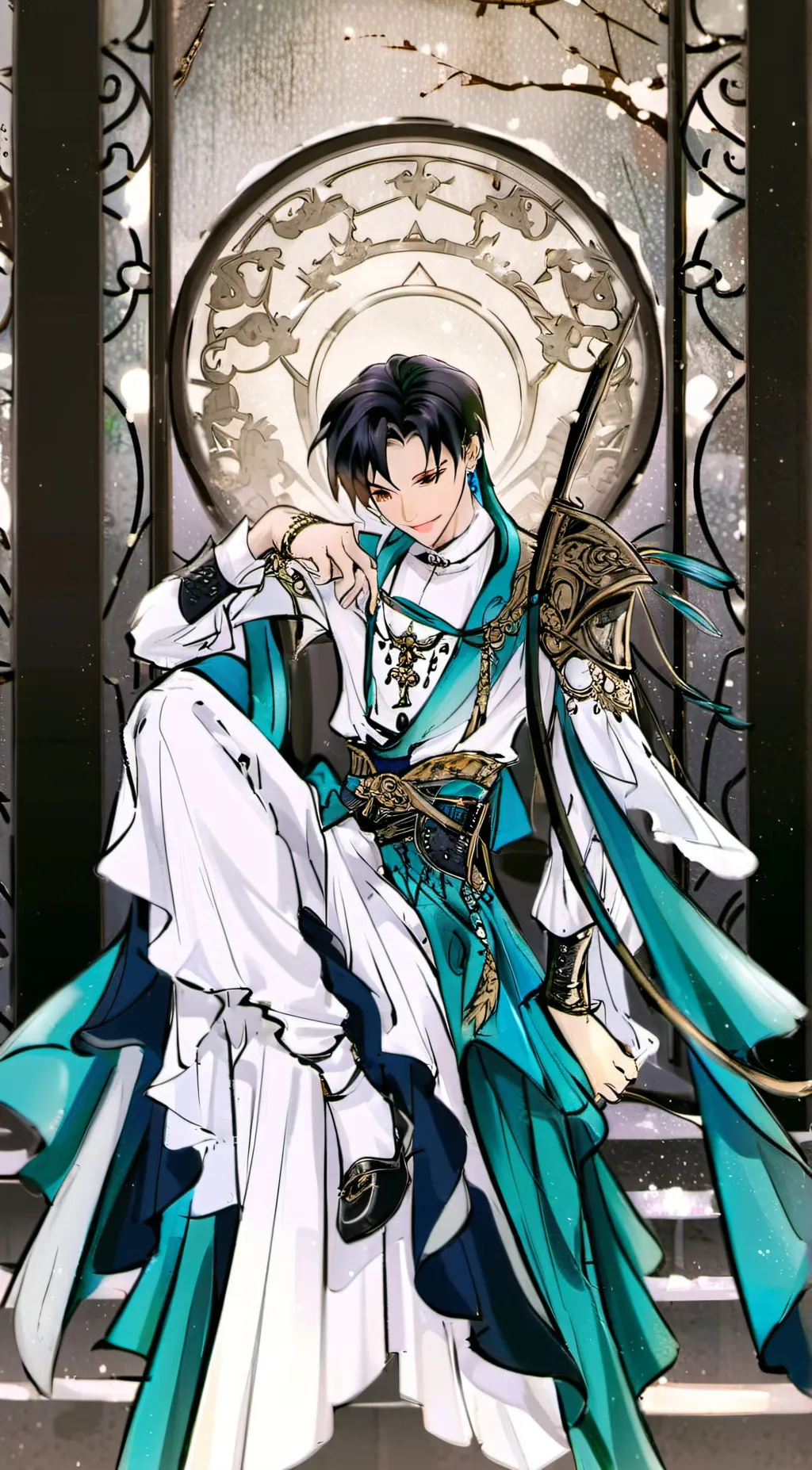 ai character: Vincent  background