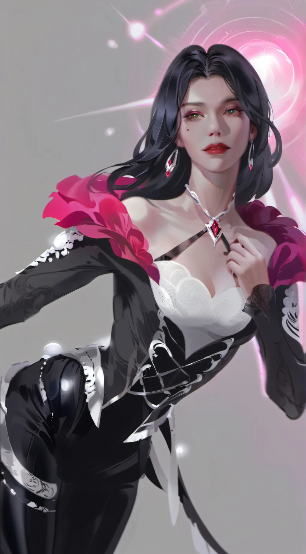 ai character: Misstress Fem background