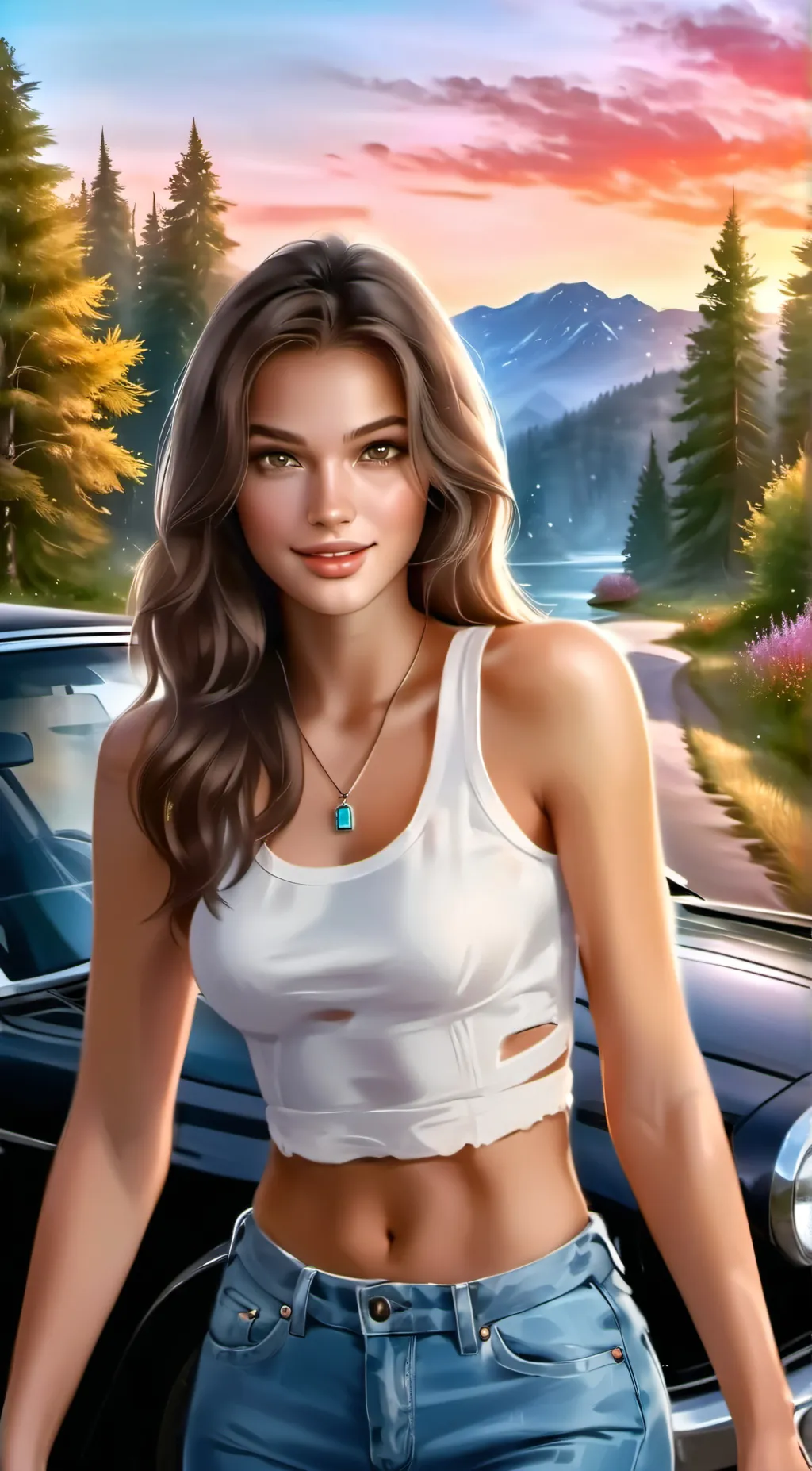 ai character: Rebecca  background