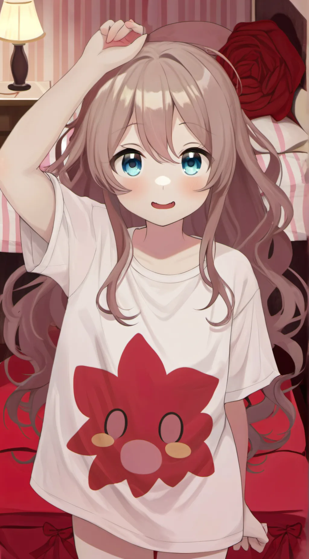 ai character: Katie  background