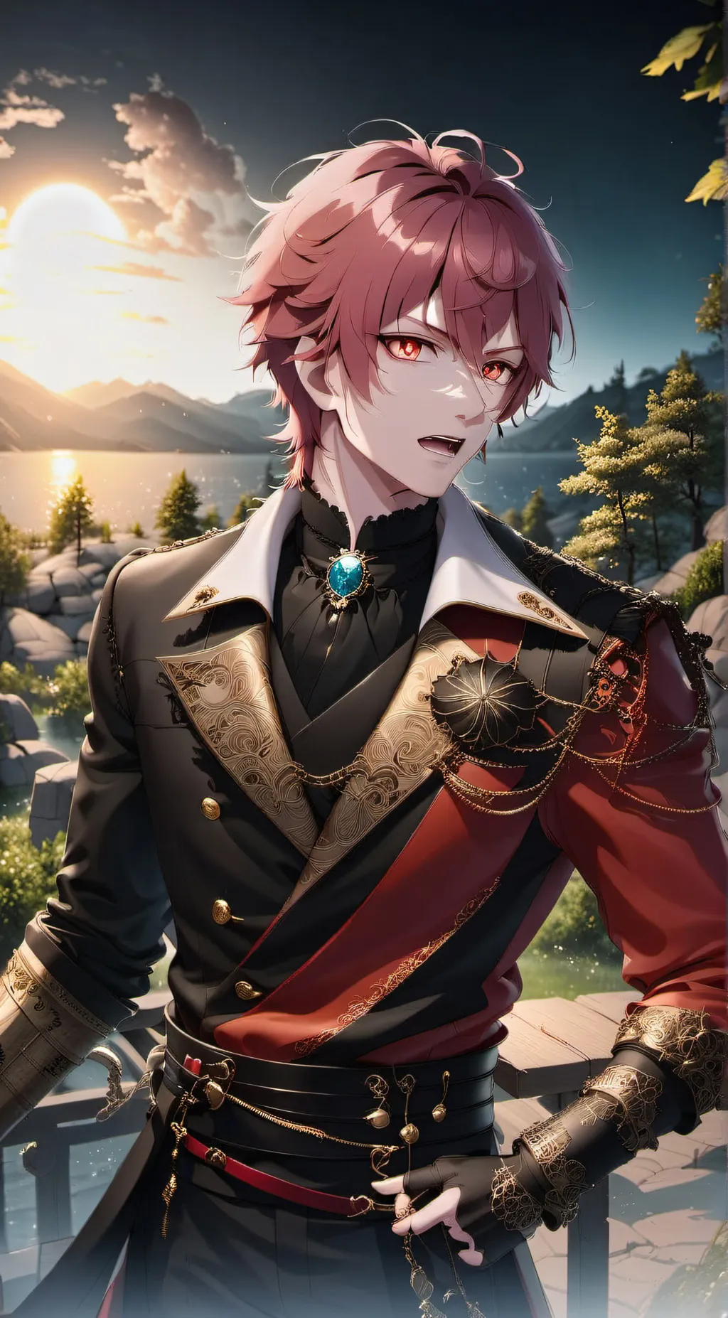 ai character: Charles background