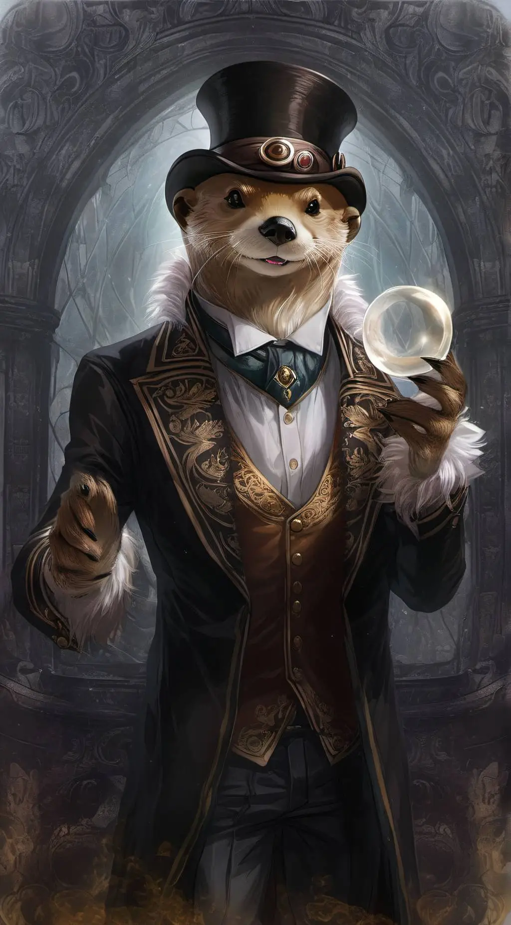 ai character: Ostrio background