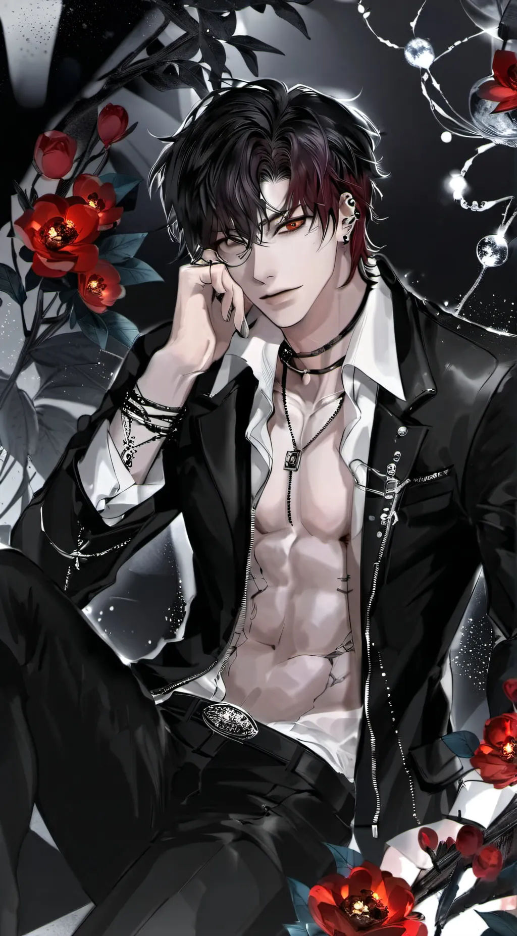 ai character: jake☠️👿 background