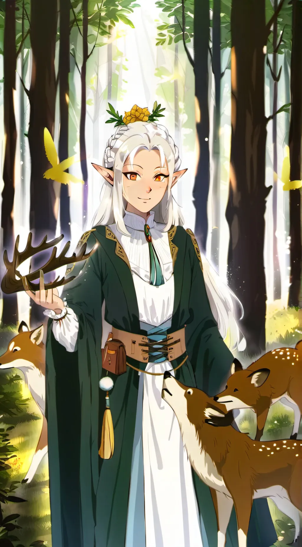 ai character: Cae background