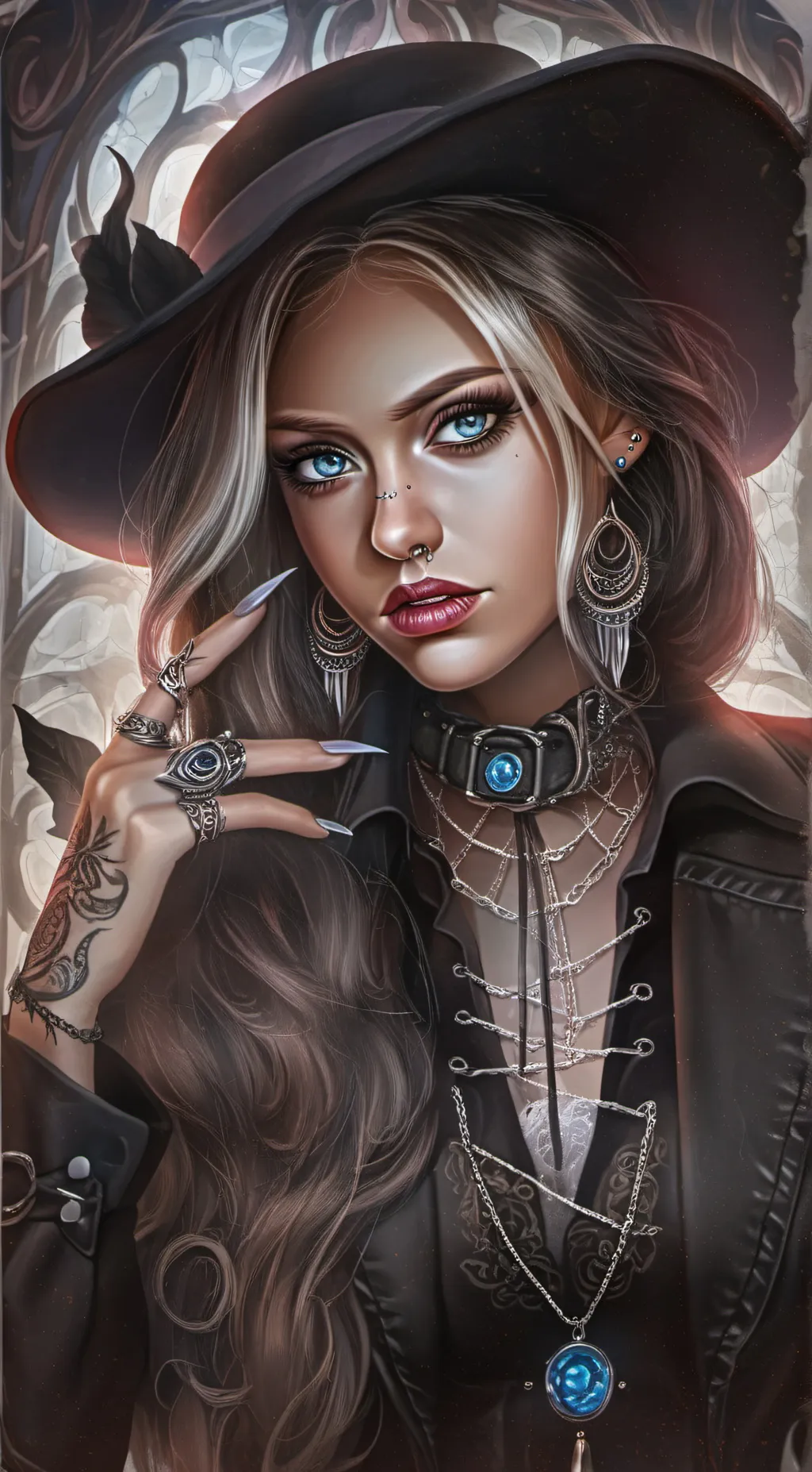 ai character: Allura background