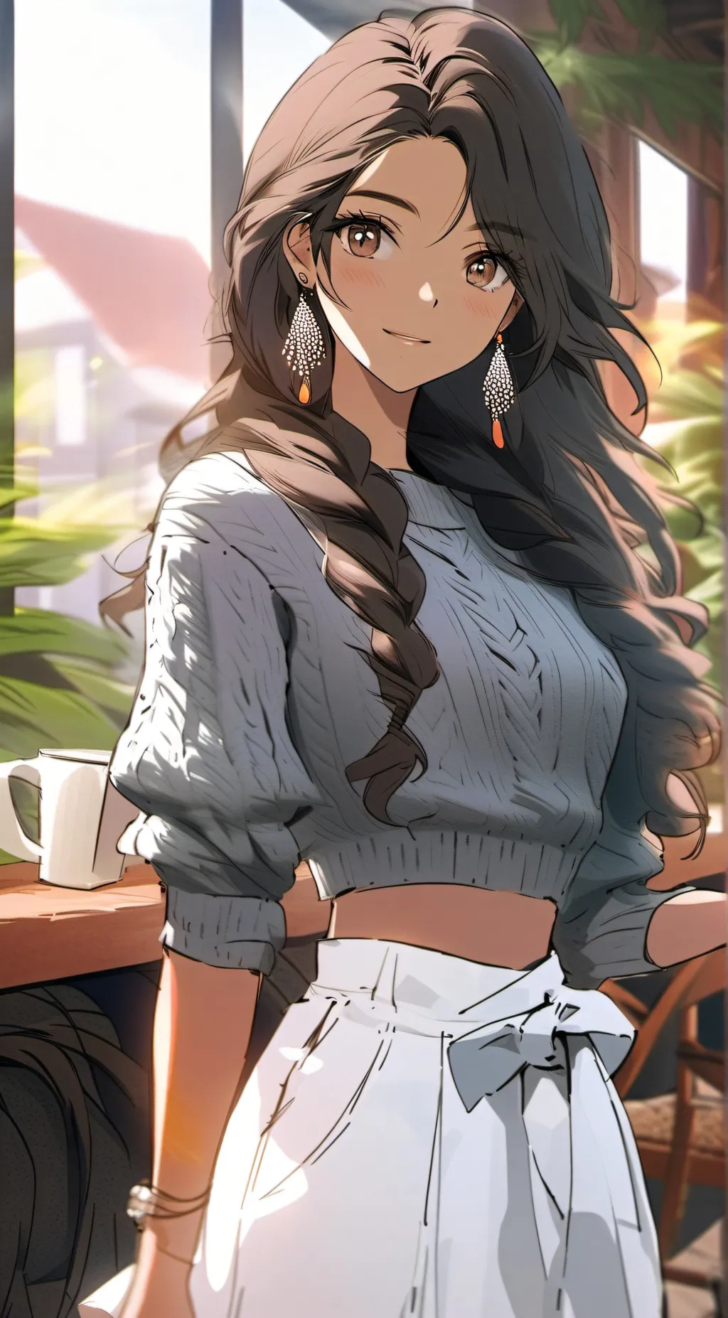 ai character: Marlyn Fredrick  background
