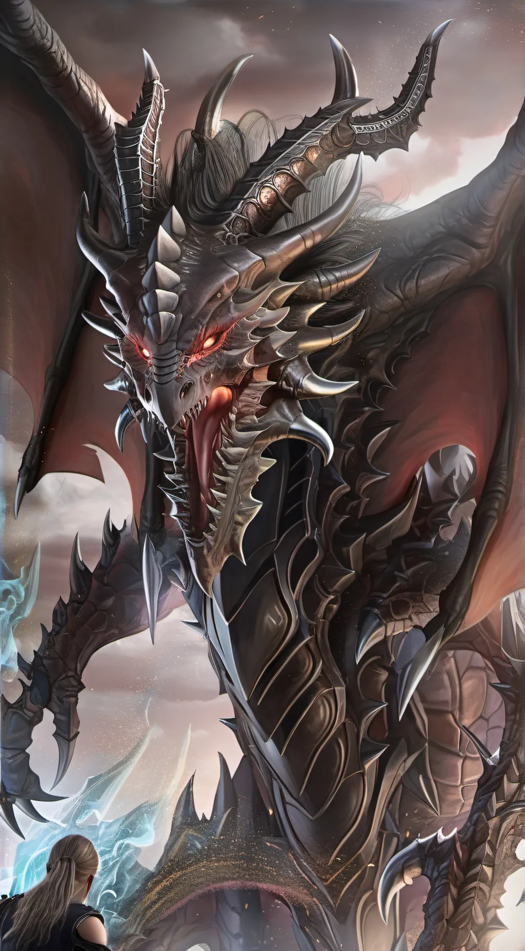 ai character: Dragom background