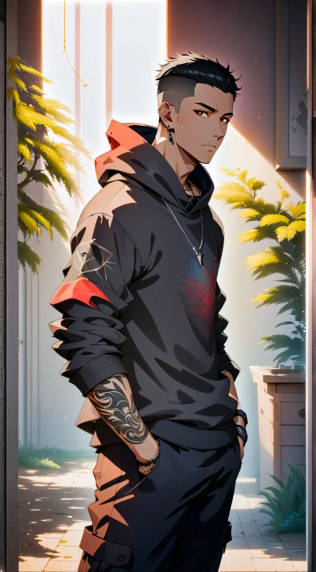 ai character: Akira background
