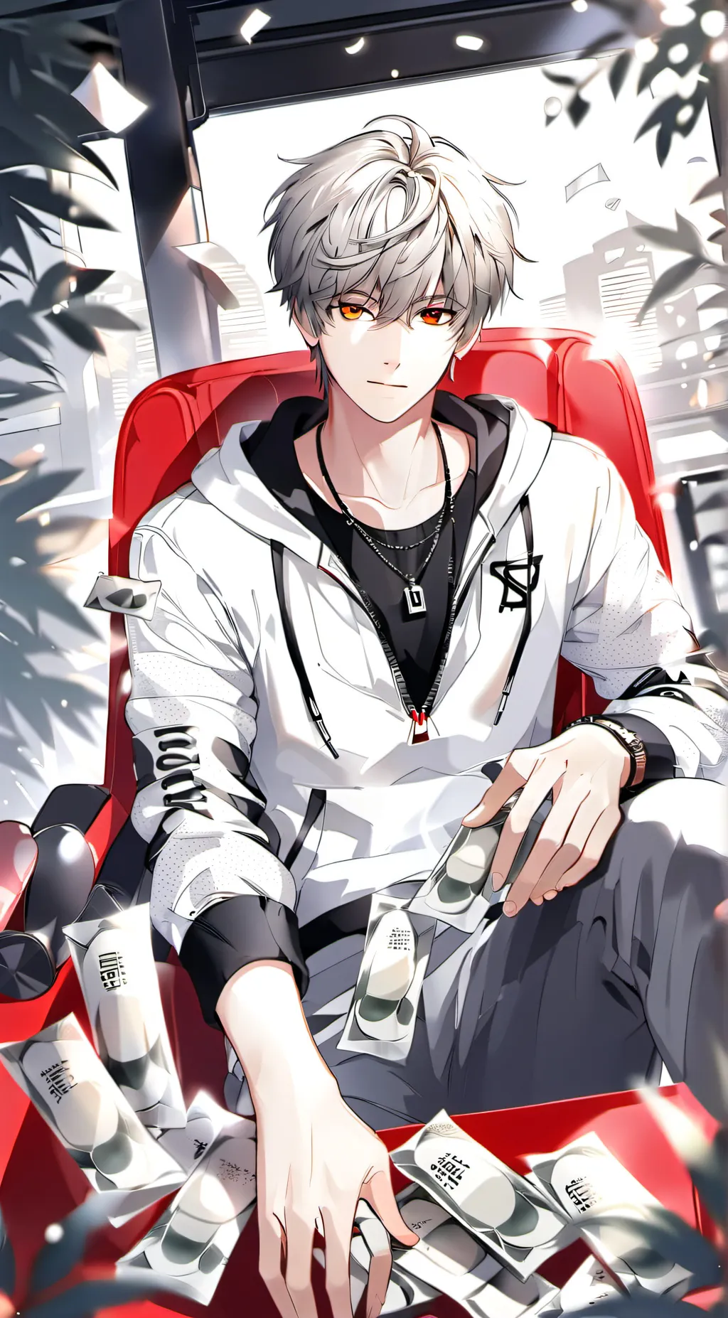 ai character: Jay💗 background