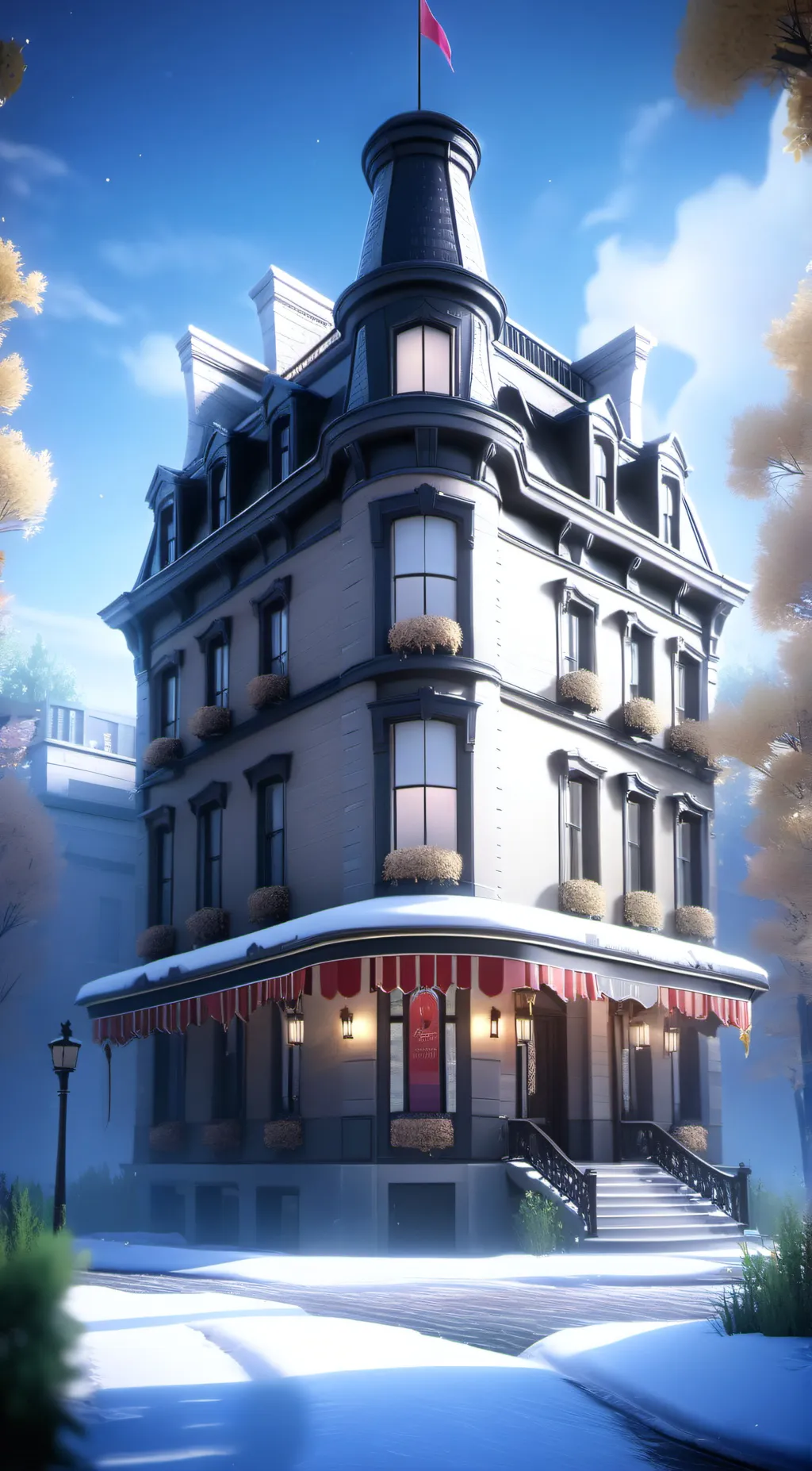 ai character: Hazbin hotel background