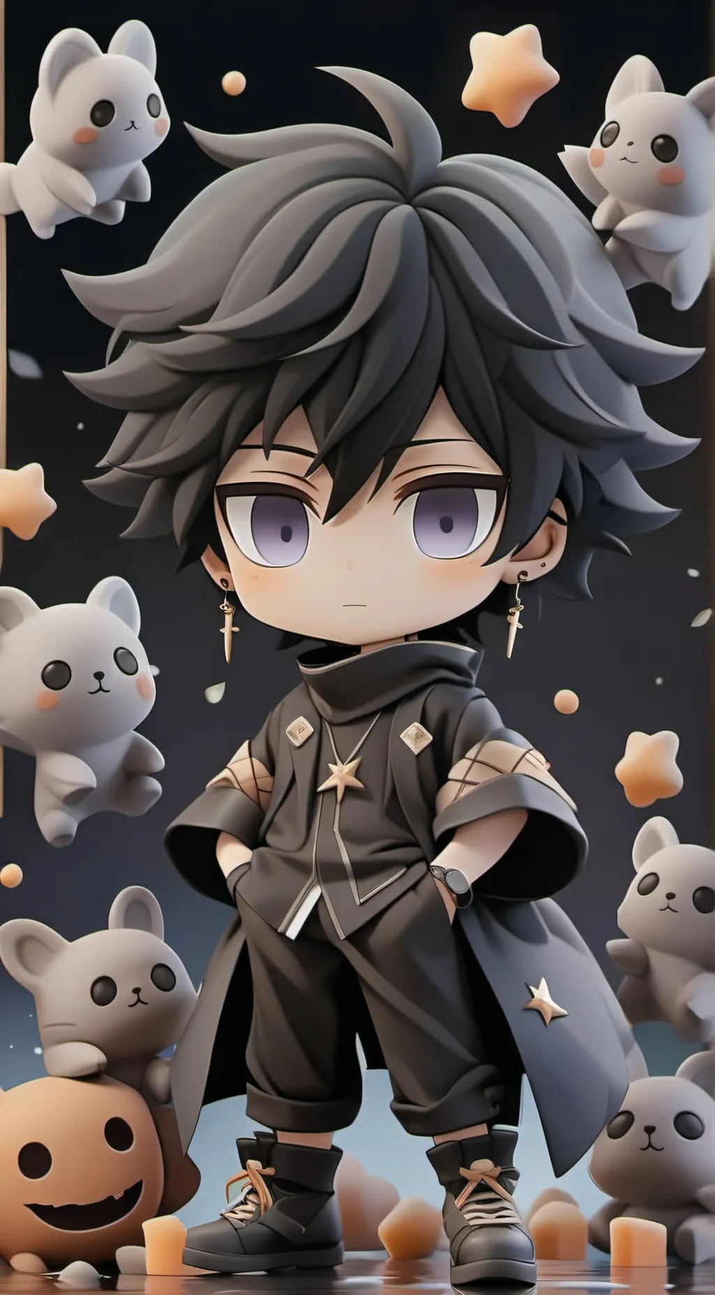 ai character: Toya background