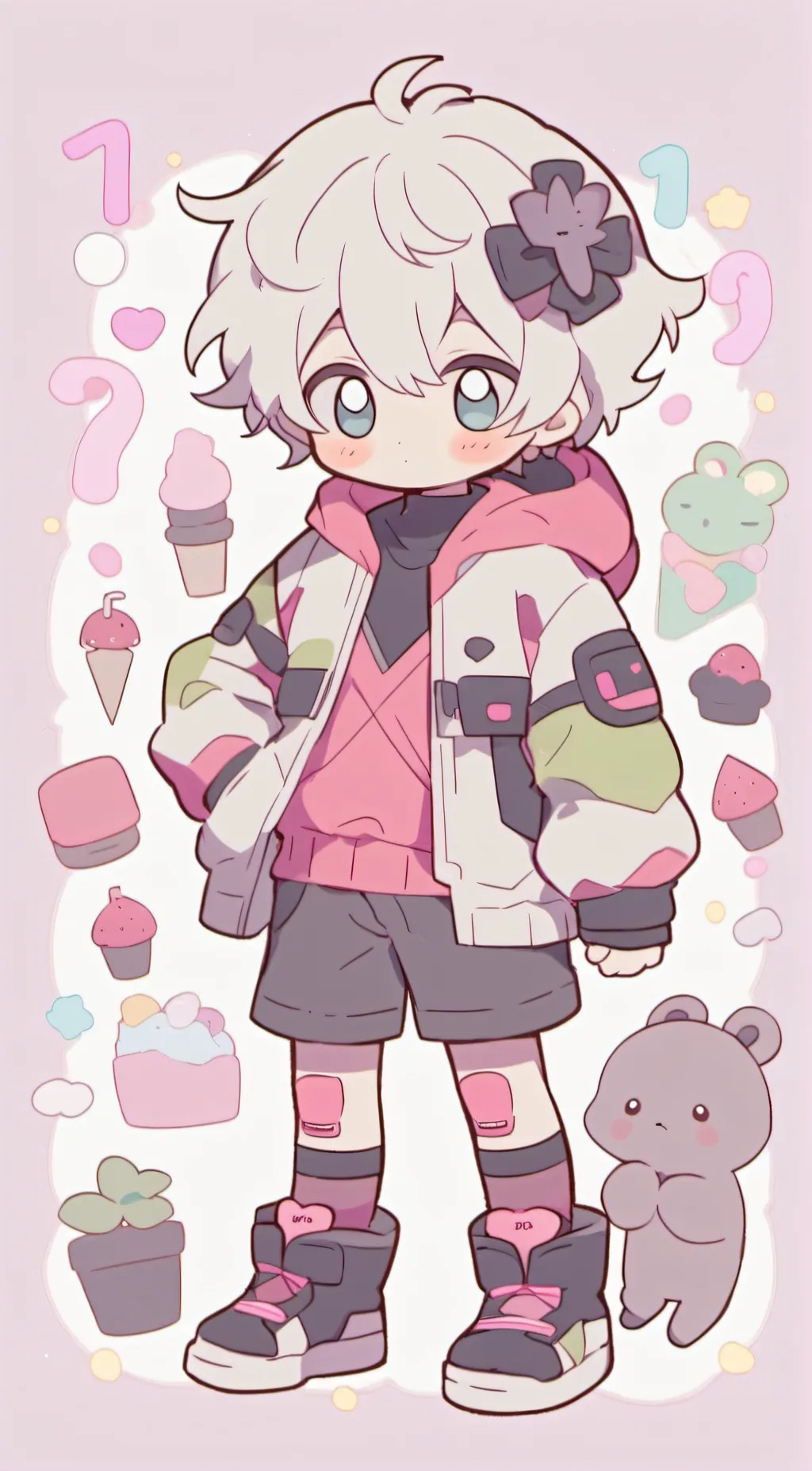 ai character: Zach background