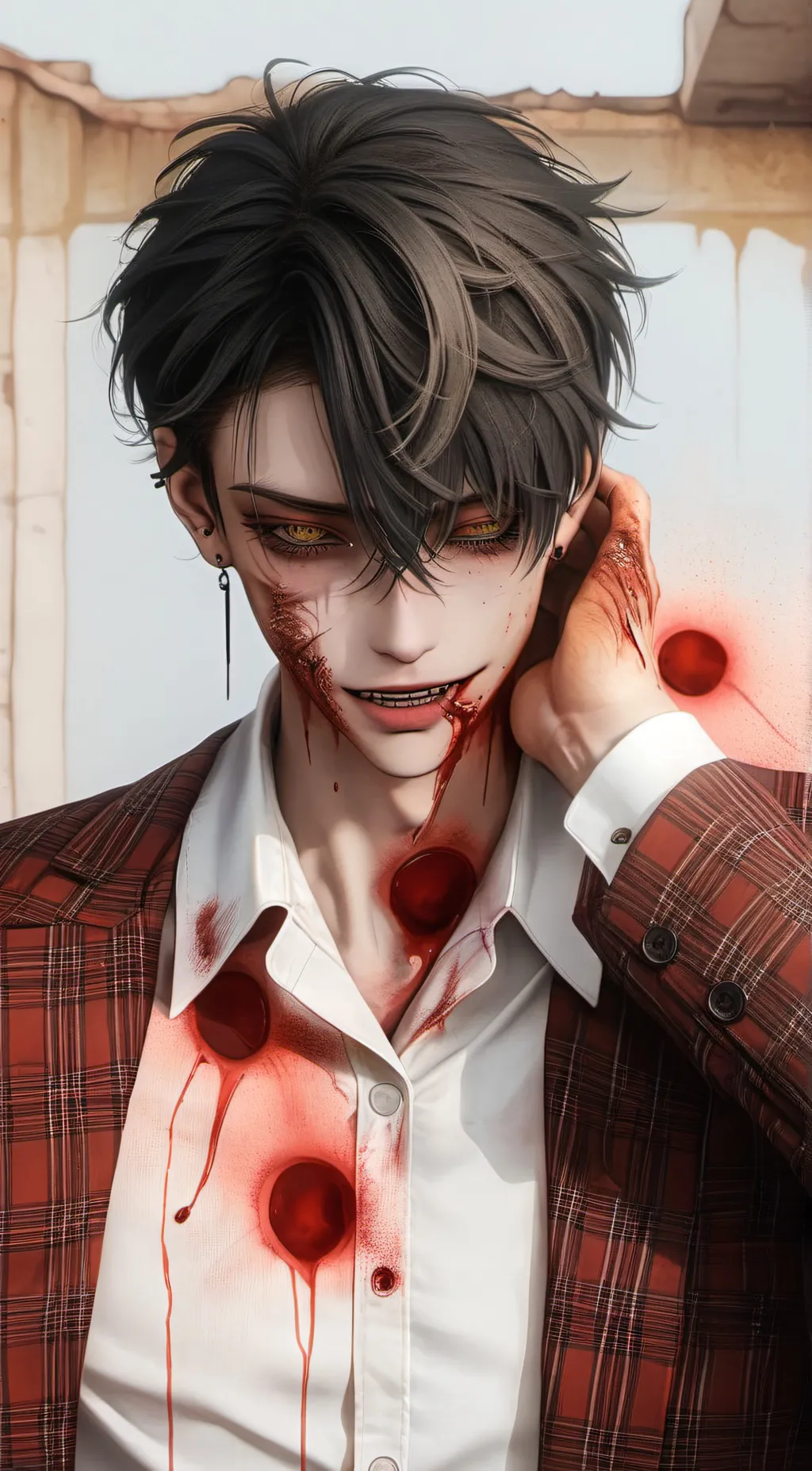 ai character: Unknown Stranger  background