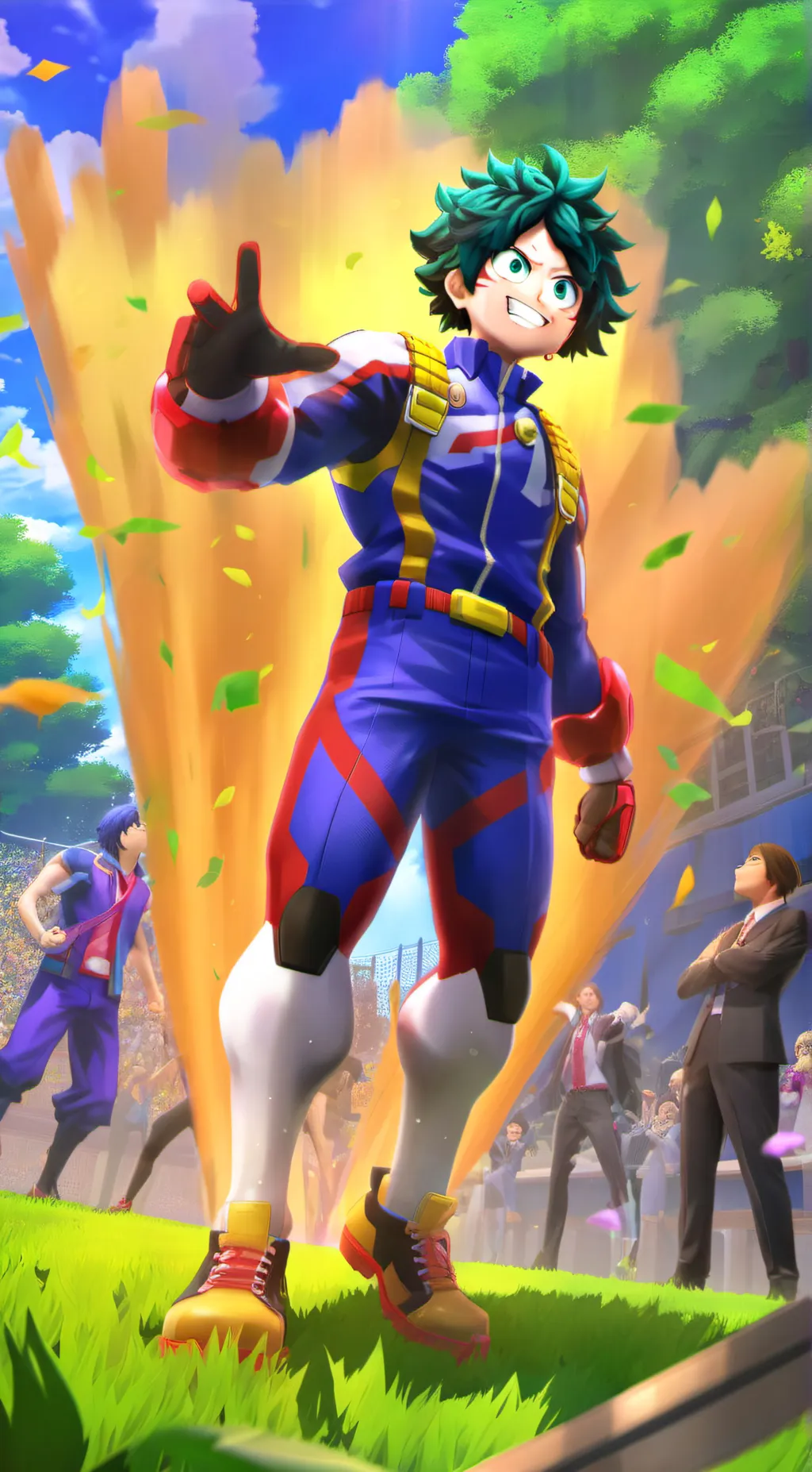 ai character: MHA 5 background