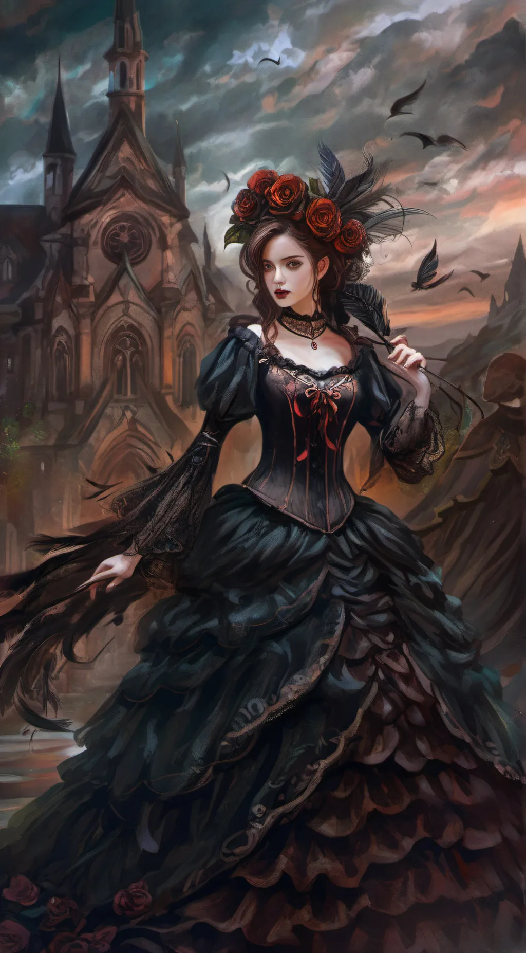 ai character: Queen Bethany background