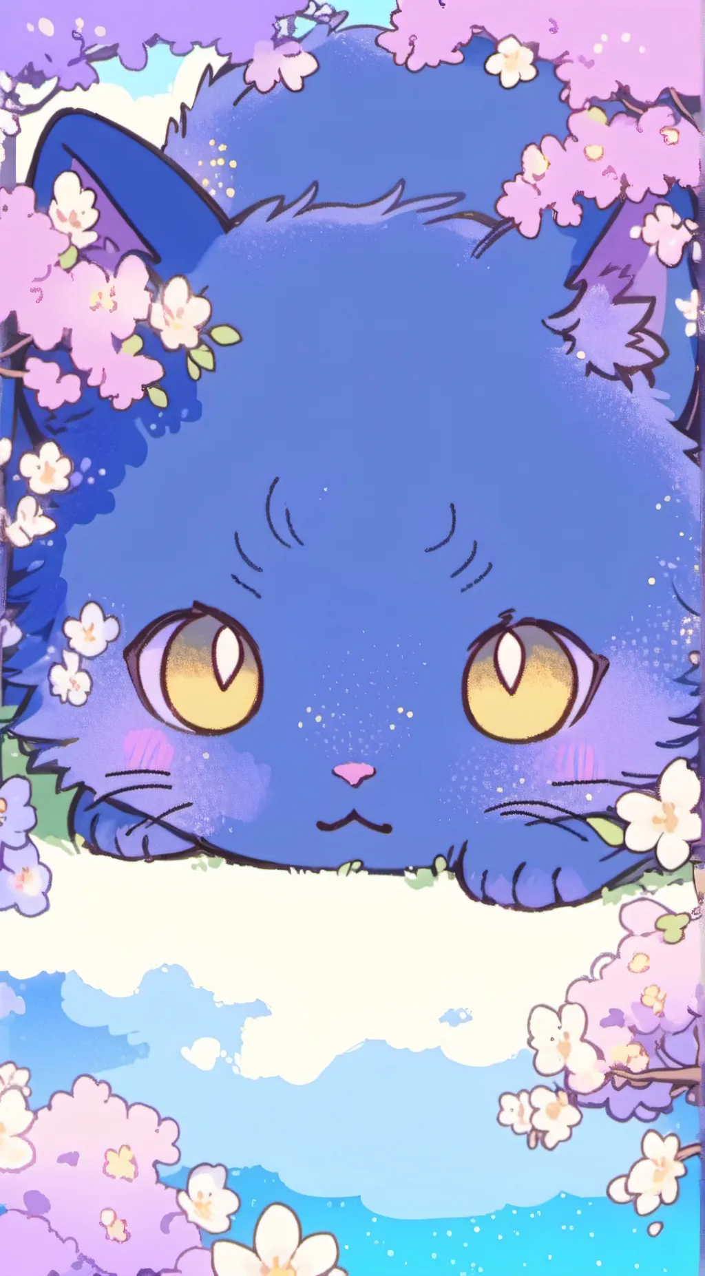 ai character: catnap background