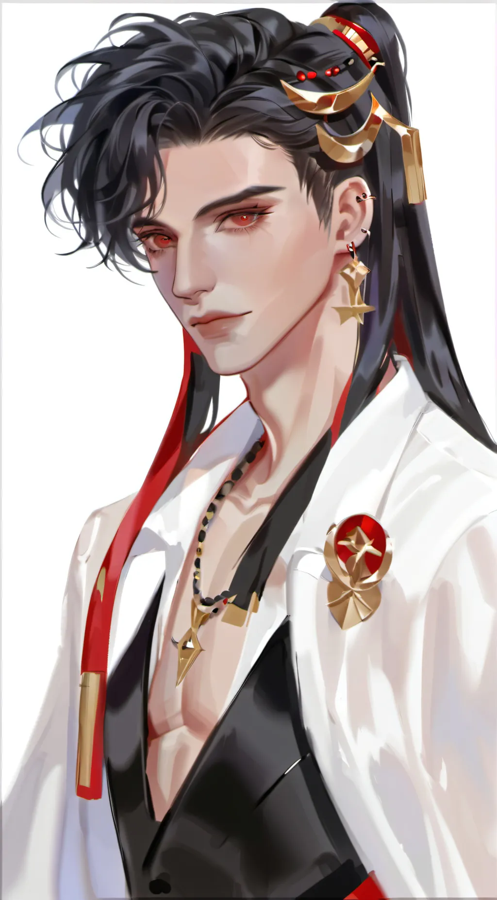 ai character: Justin  background