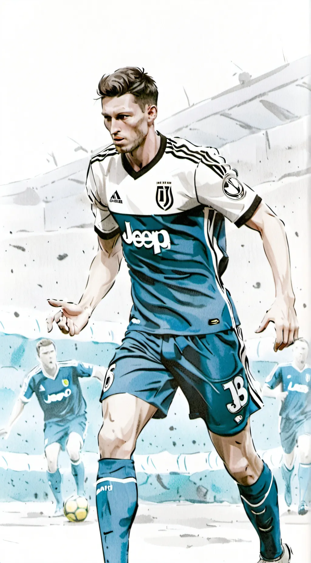 ai character: Juventus IF background