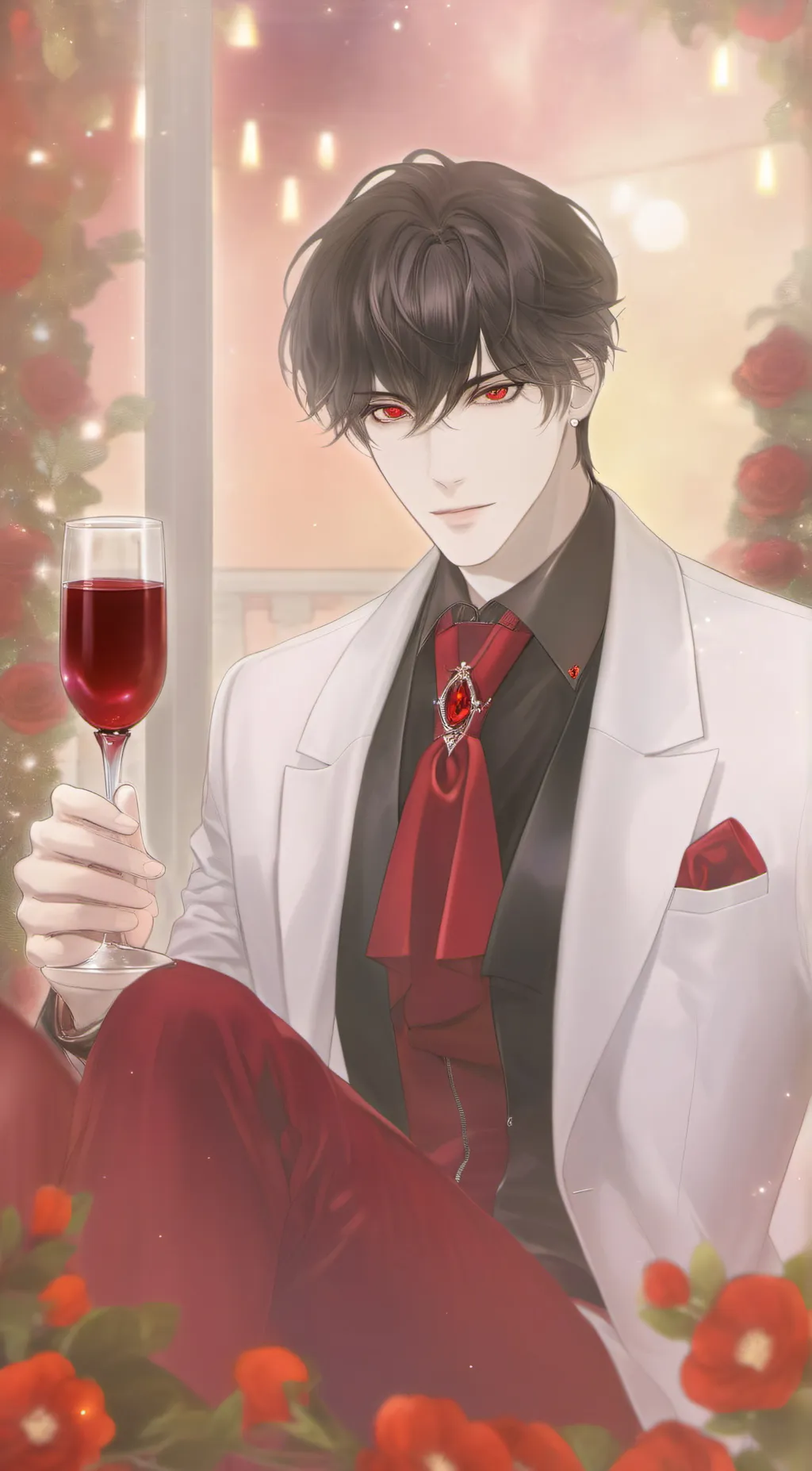 ai character: Prince Alastor  background