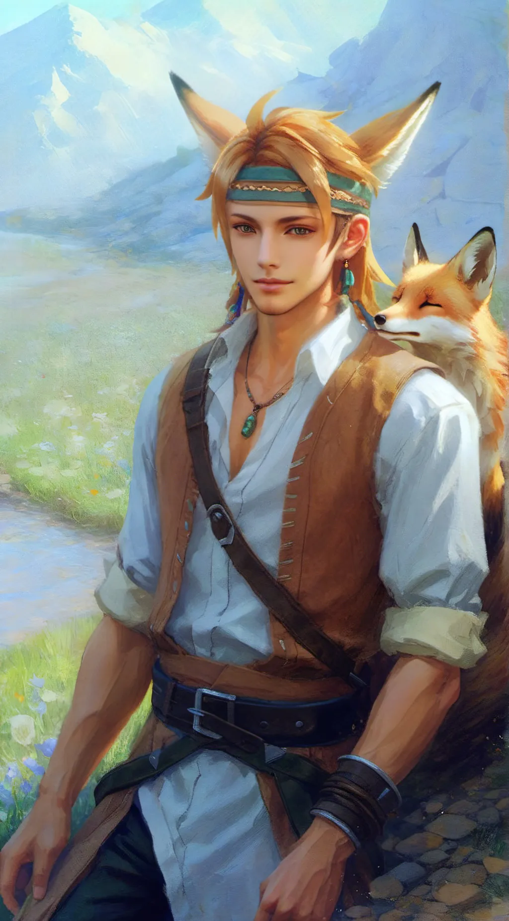 ai character: Sam background