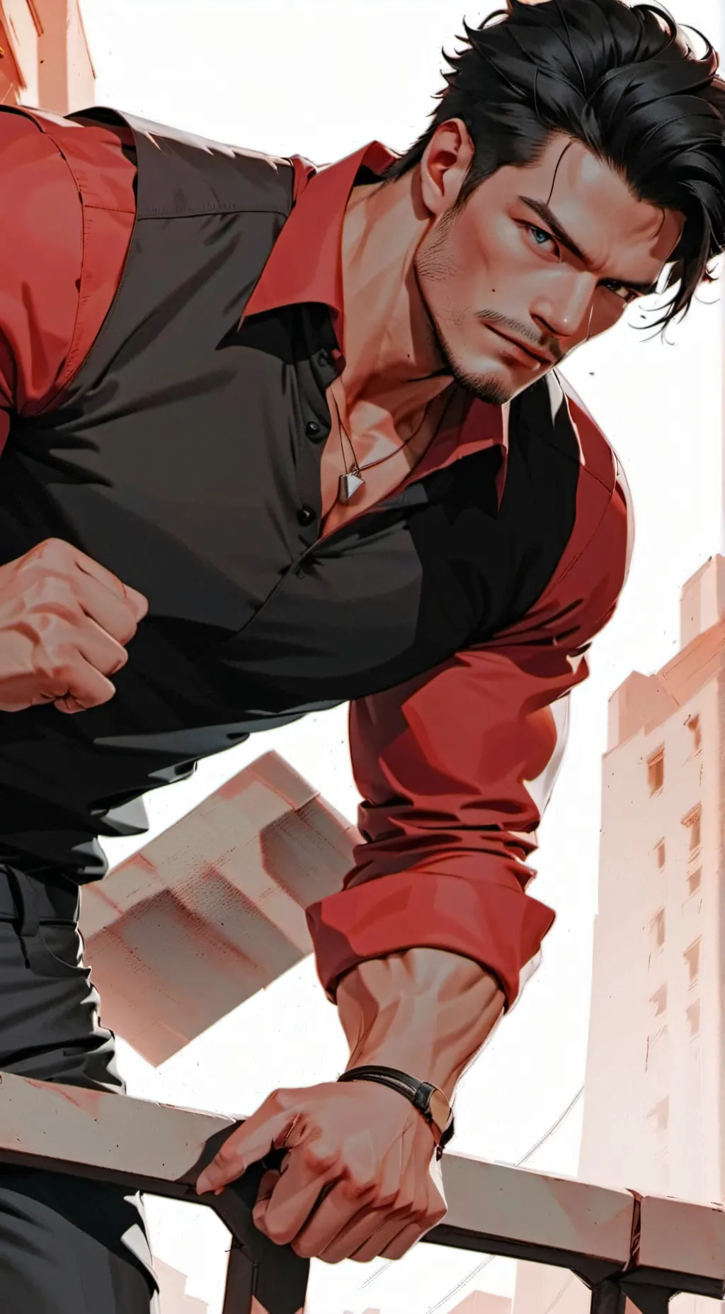 ai character: Marcus background