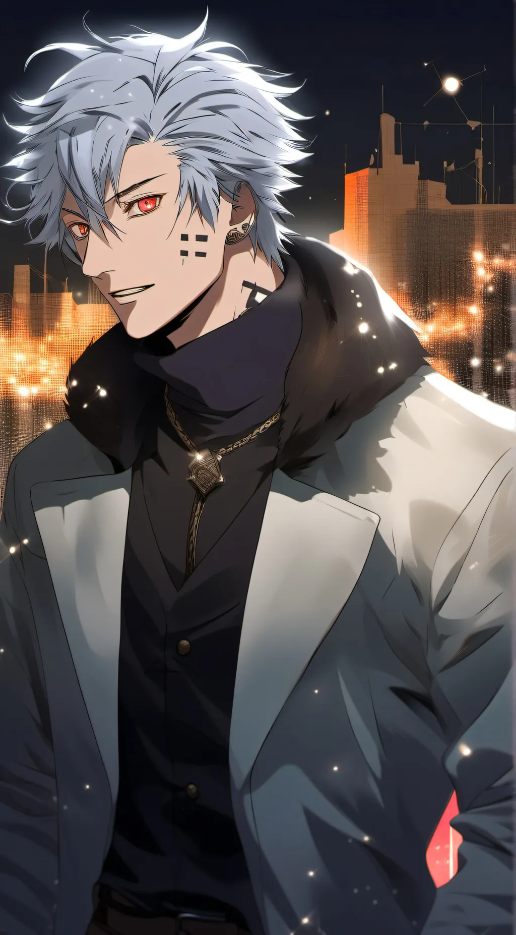 ai character: gojo × you background