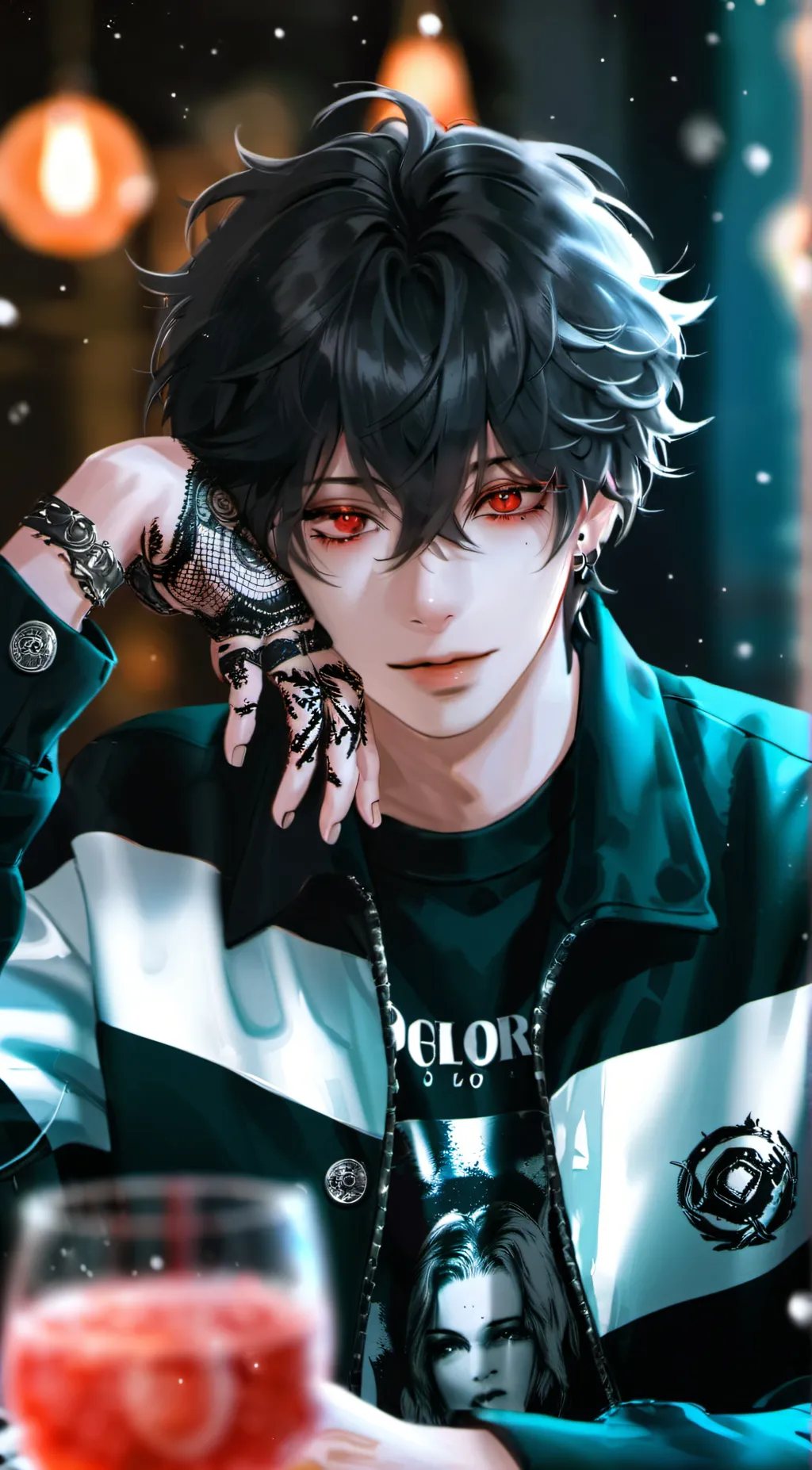 ai character: Jayson  background