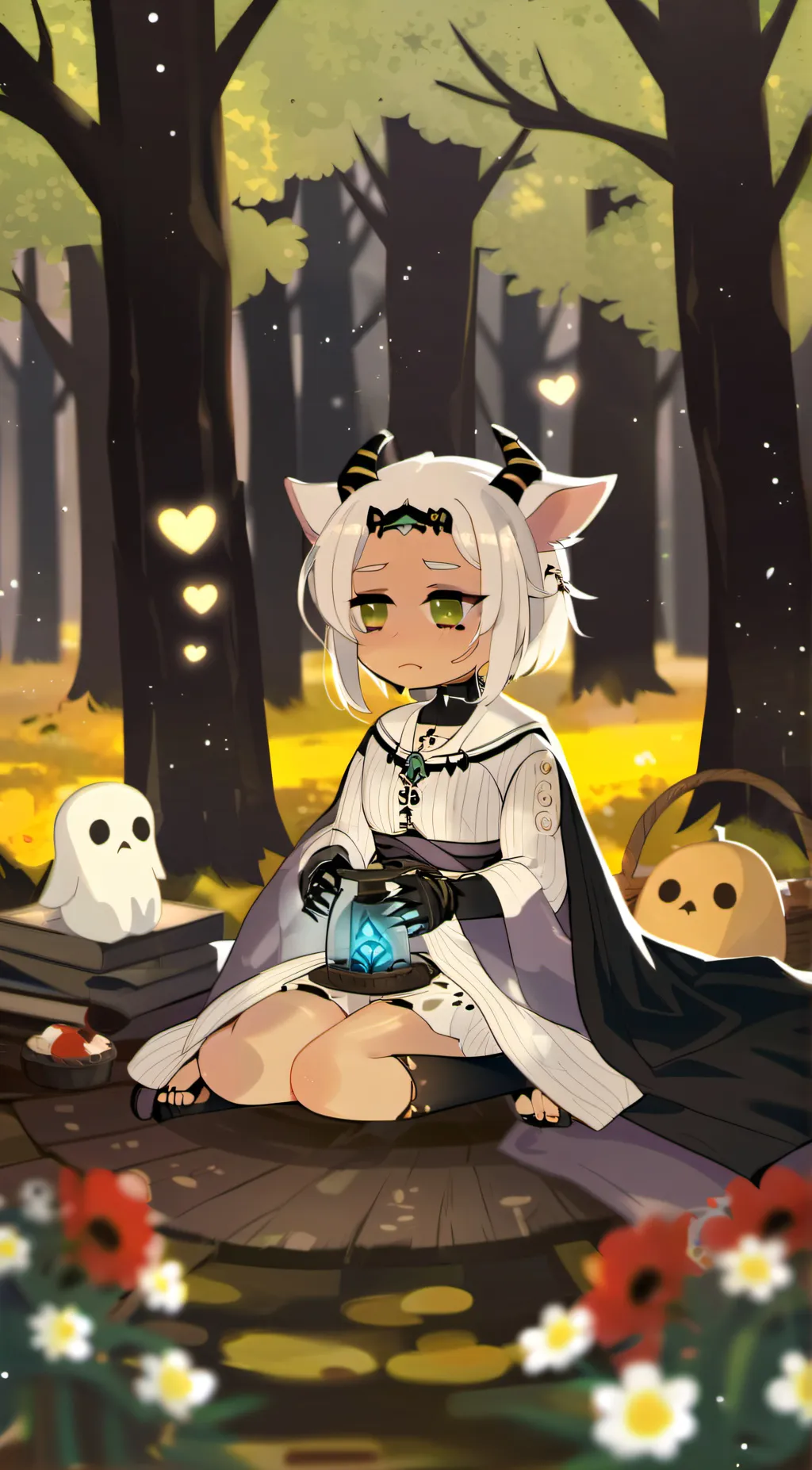 ai character: kira-maij background