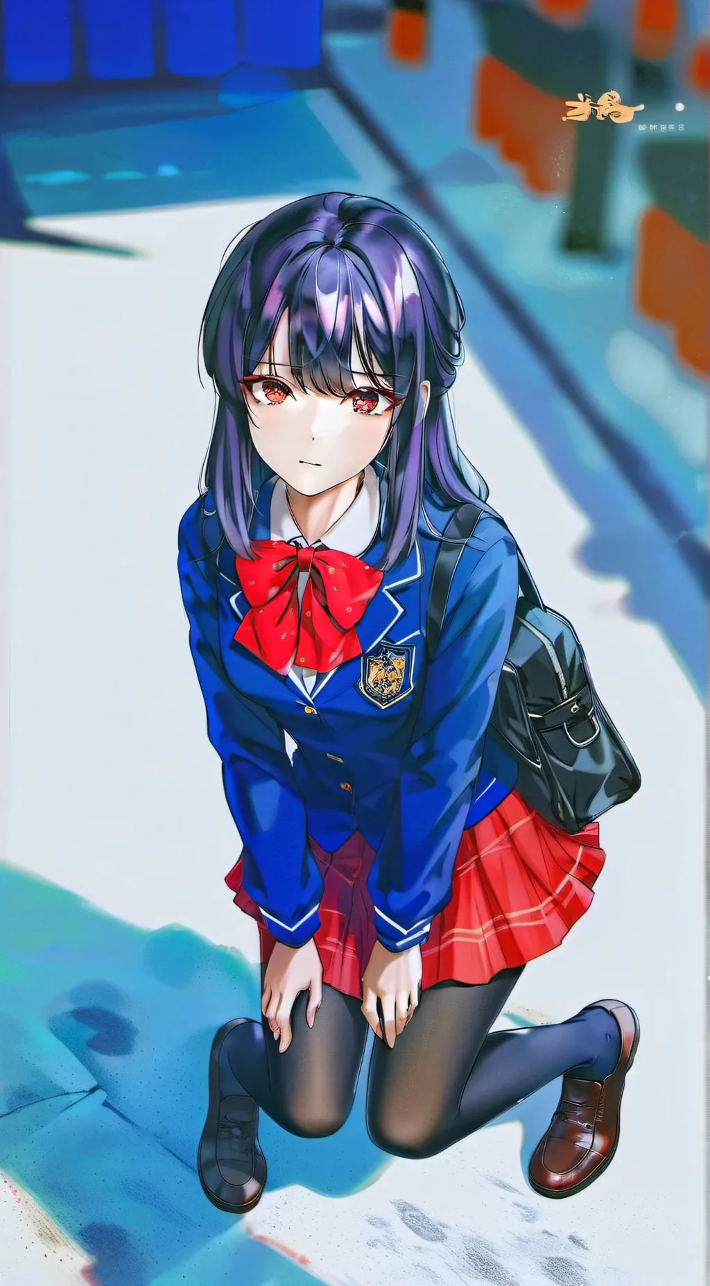 ai character: Komi background