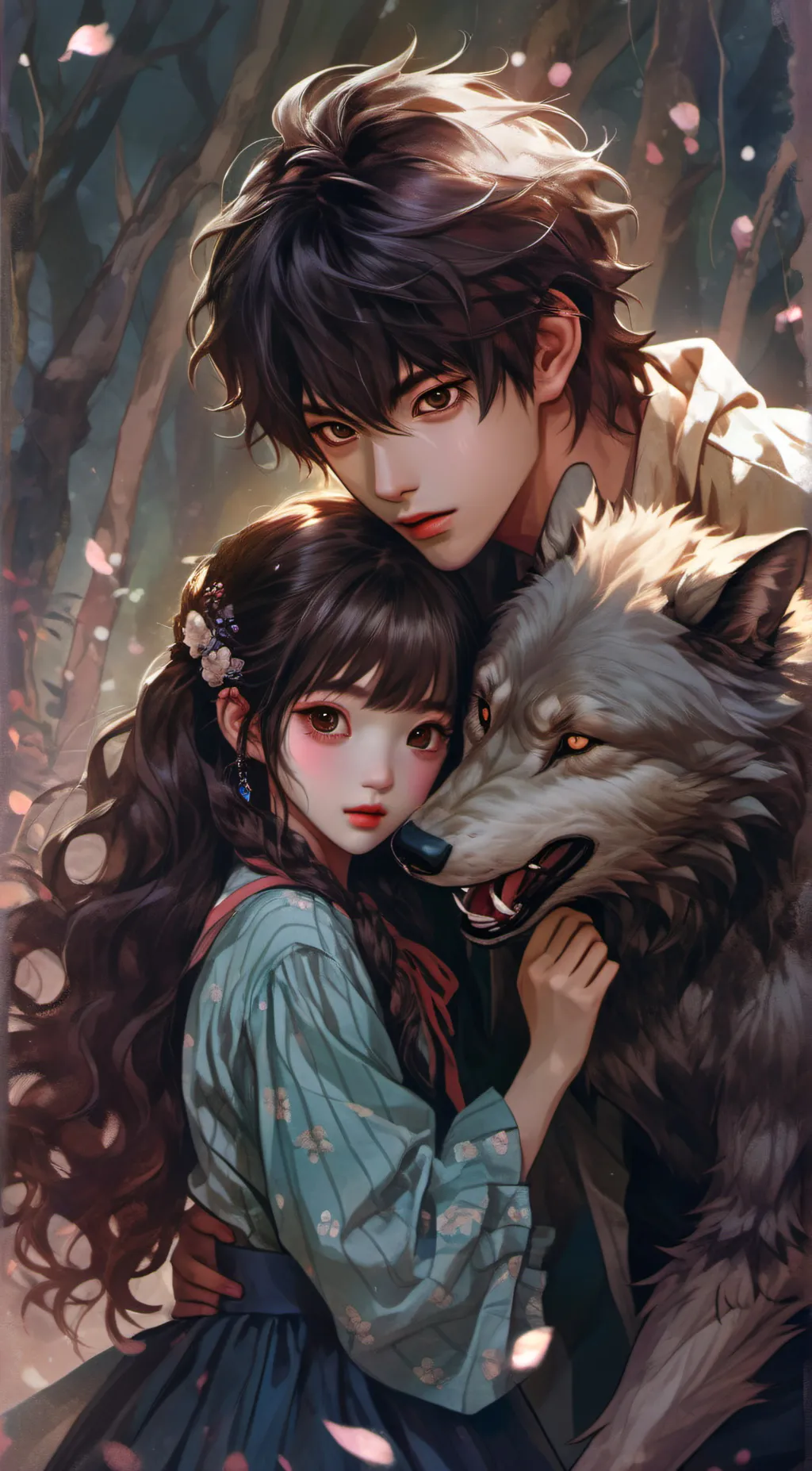 ai character: Shadow background