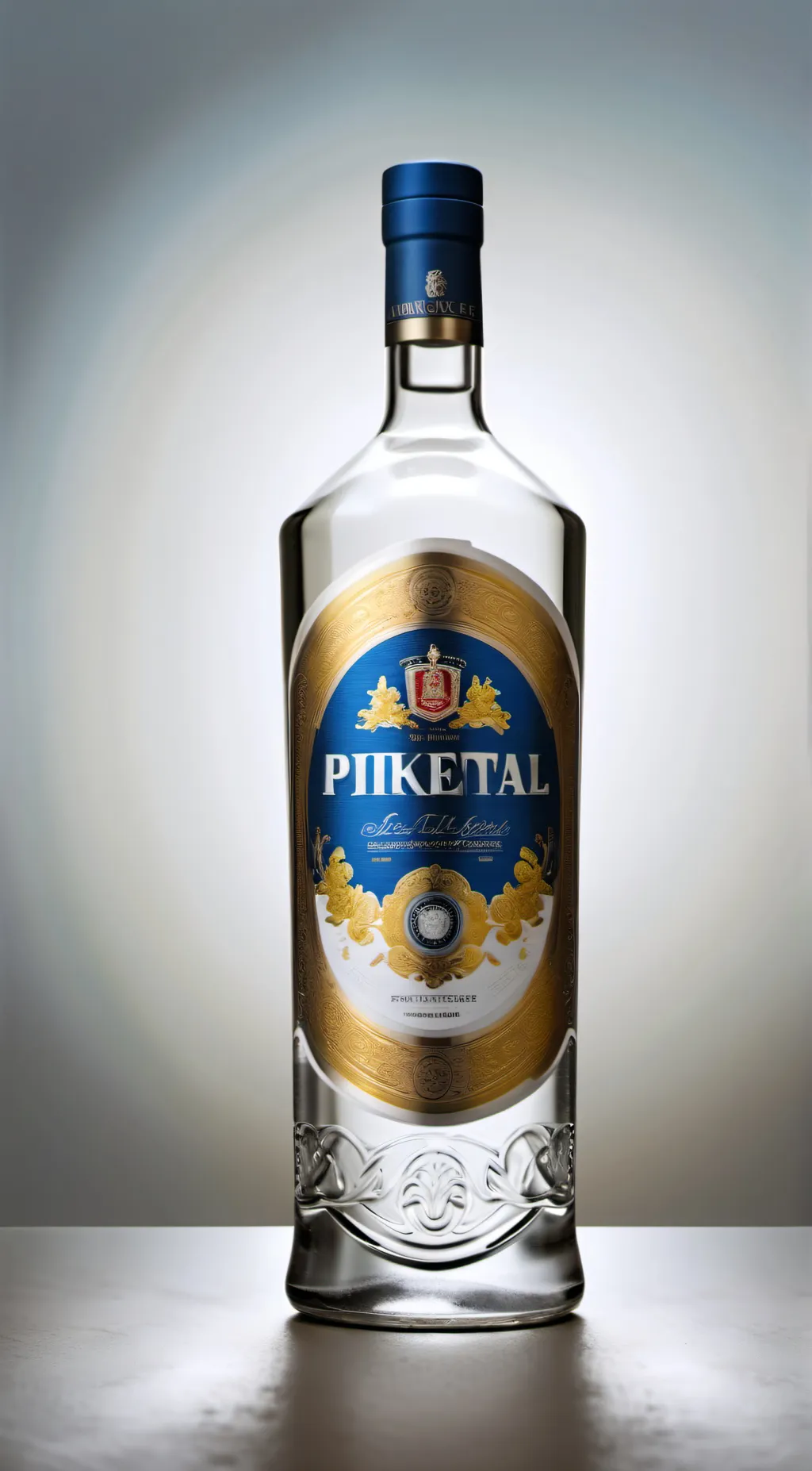ai character: vodka background