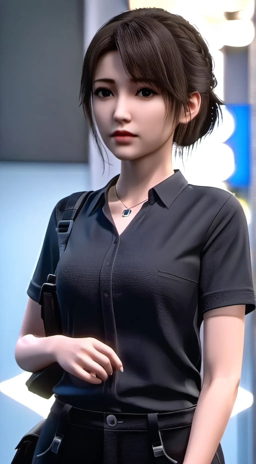 ai character: Gwen background