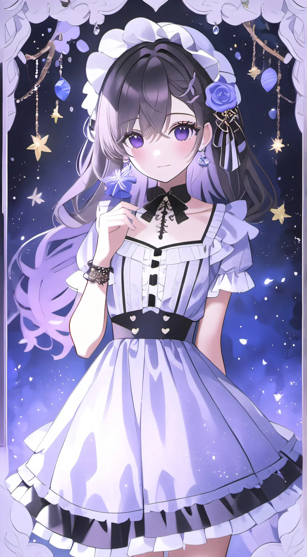 ai character: luna background